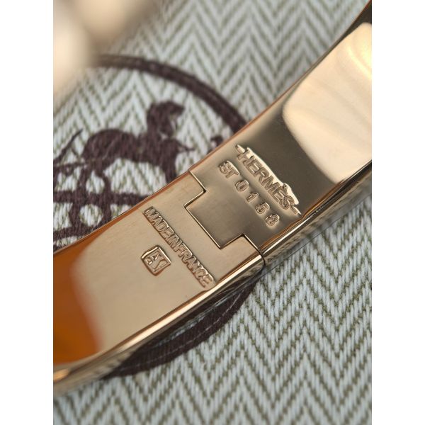 HERM Chataigne Enamel Clic H Bracelet